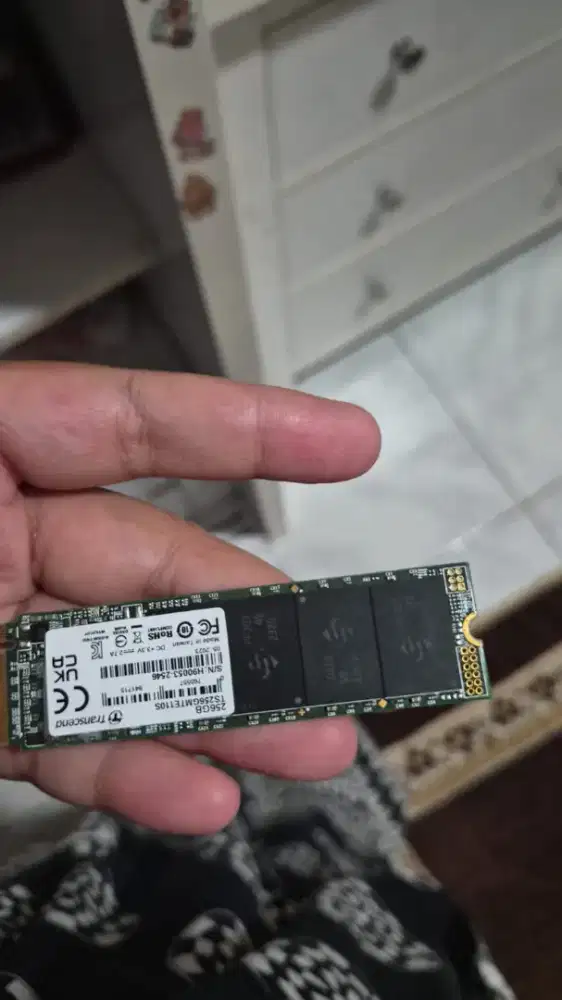 SSD NVME 256GB Bekas