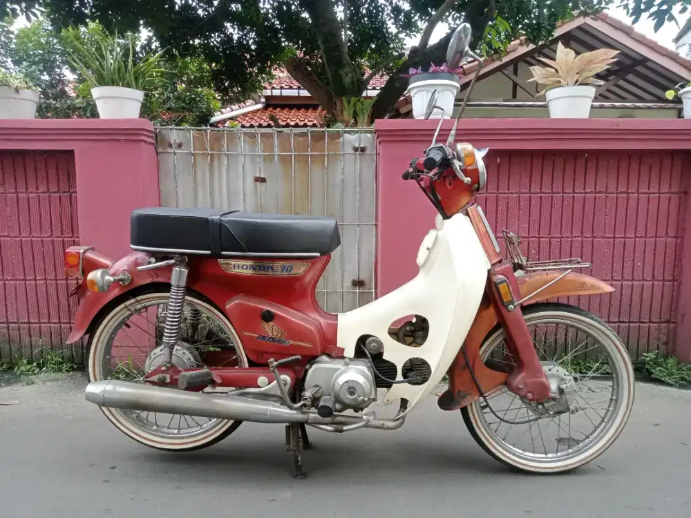 Dijual Honda c70 thn 1983