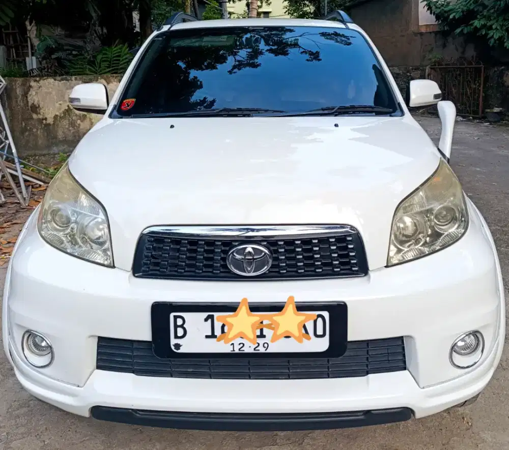 Toyota Rush G manual