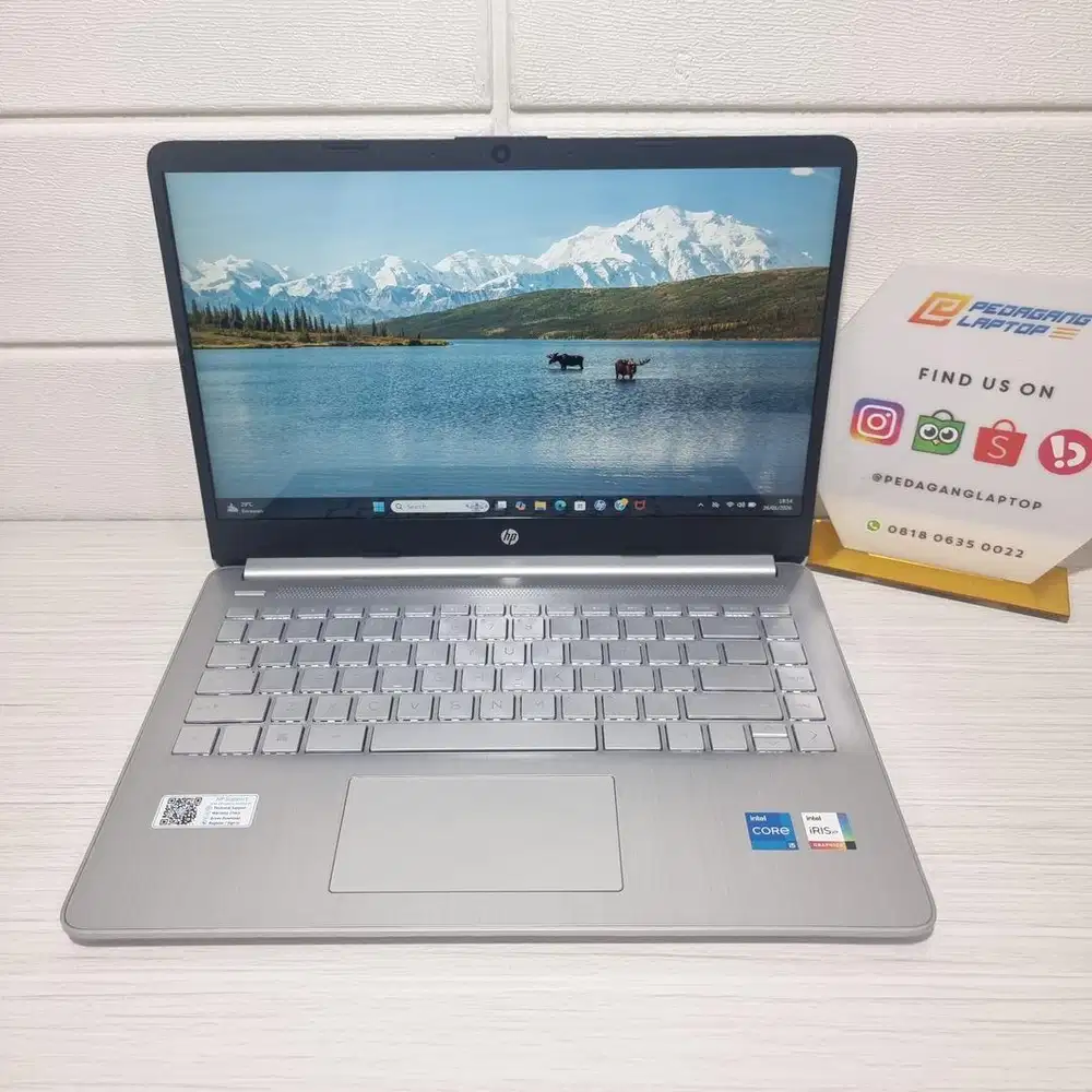 LAPTOP HP 14S DQ4016TU Intel Core i5-1155G7 8GB/512GB FHD IPS