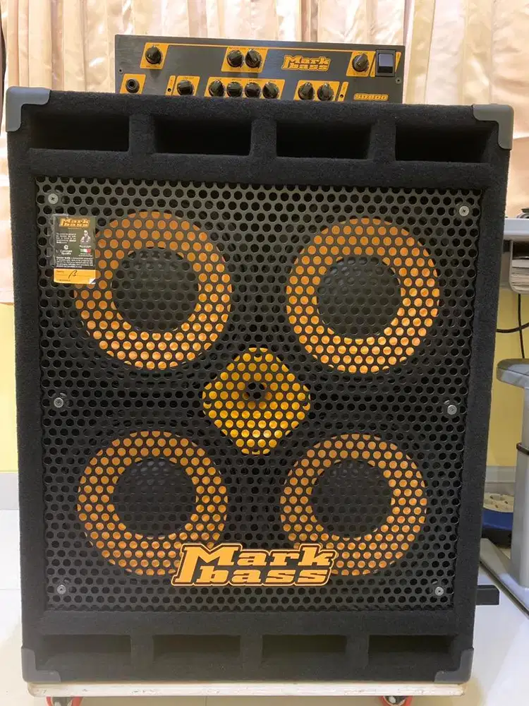 Ampli Bass Markbass SD800 & Cabinet Markbass 104 HF
