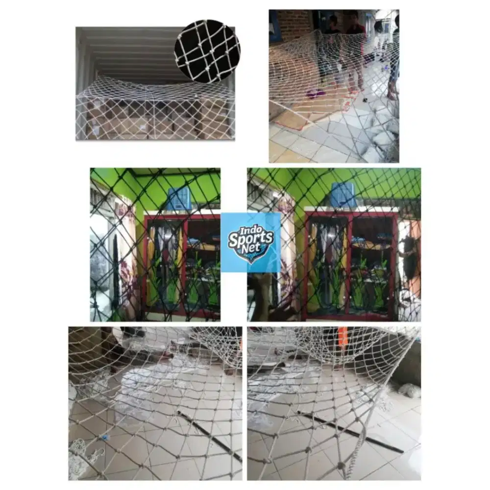 jaring skat kontainer/tutup mobil kontainer ukuran 2,5x2,5