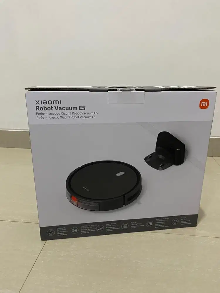 JUAL BARU ROBOT VACUUM E5 XIAOMI