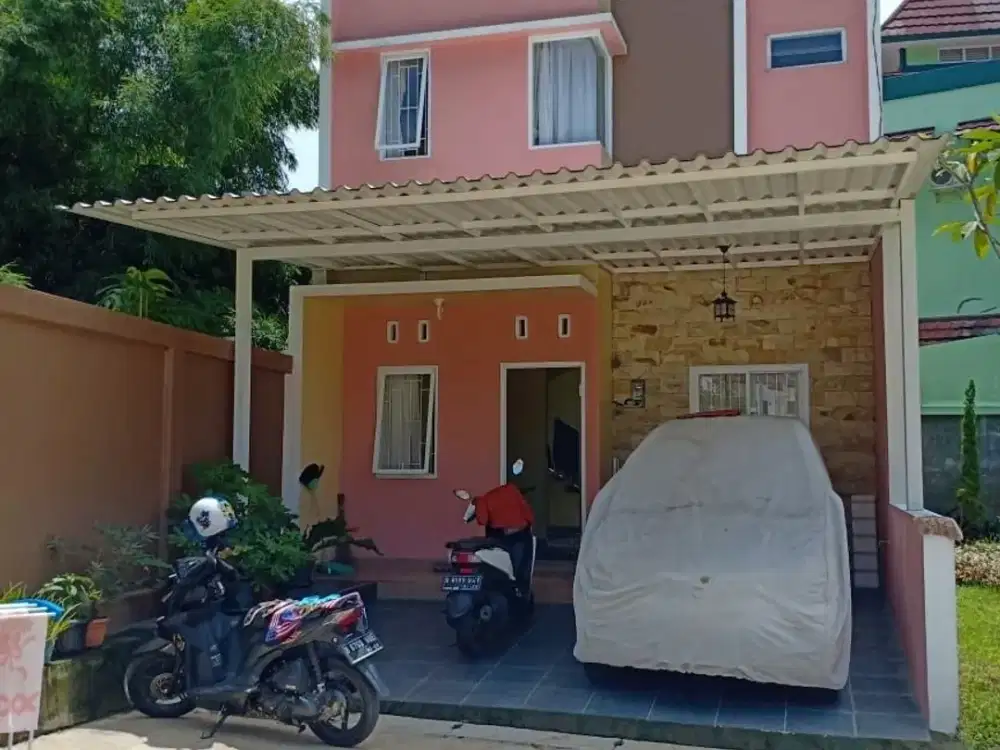 Rumah 2 lantai rempoa ciputat dekat mrt lebak bulus