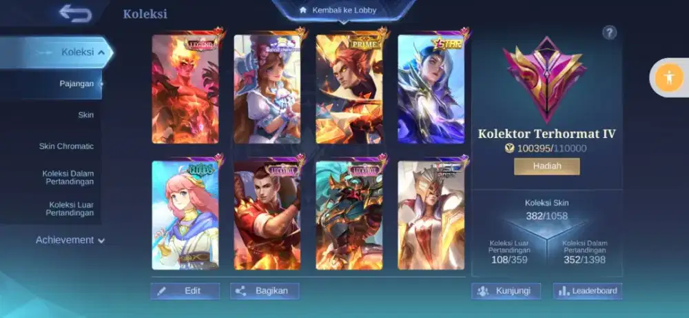 AKUN ML COLLECTOR TERHORMAT IV