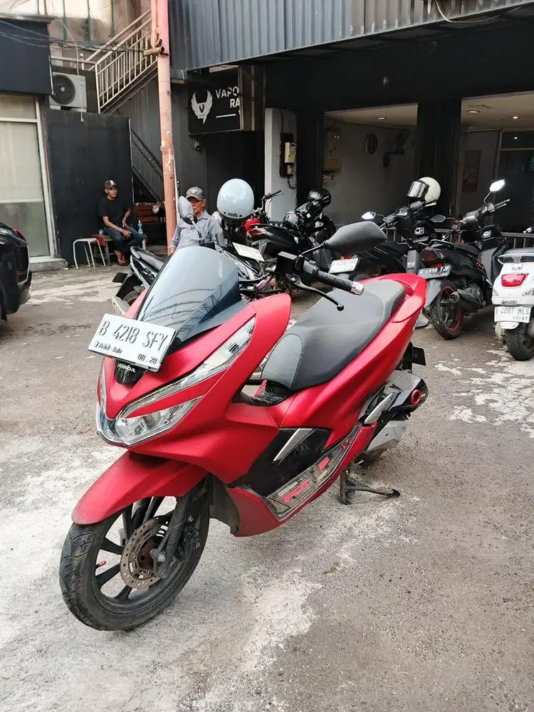 PCX 2018 kondisi gress