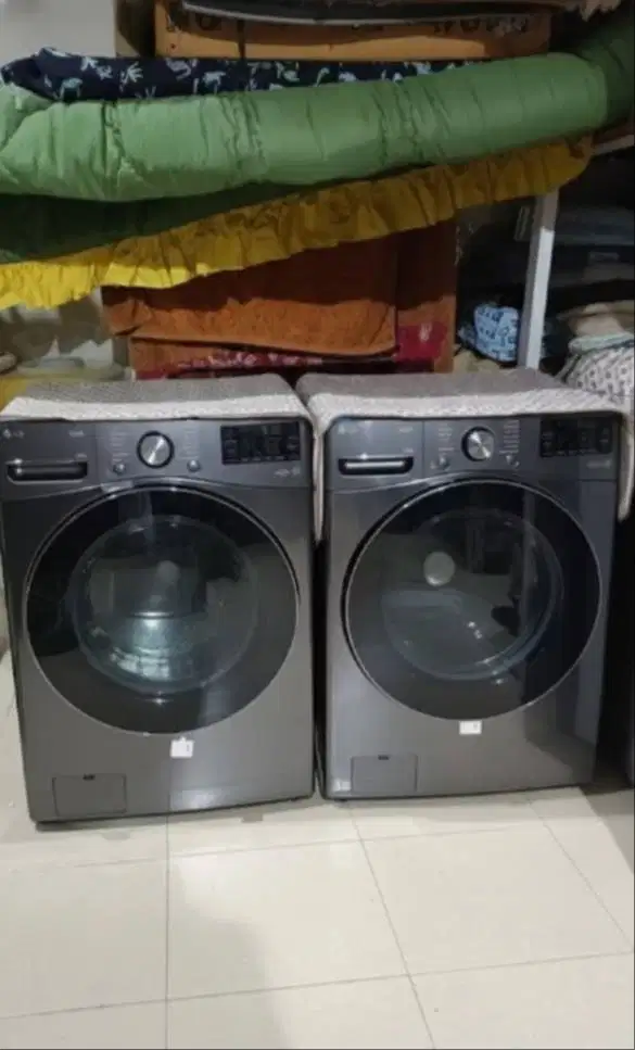 Mesin Cuci LG 24kg ThinQ (Ada 2 Unit)