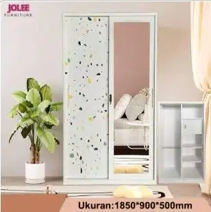 Jual lemari besi pakaian, berbagai macam ukuran dan pintu, dan model