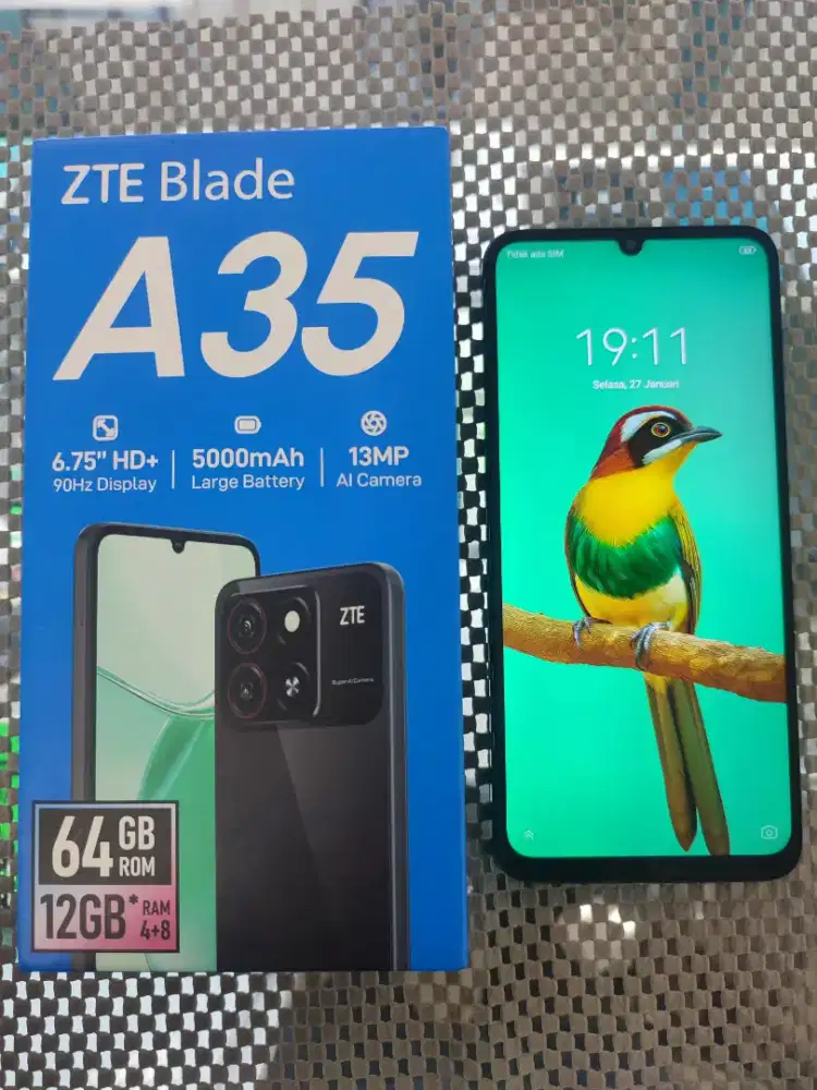 Zte Blade A35 4+8/64gb Second Bergaransi Bisa TT