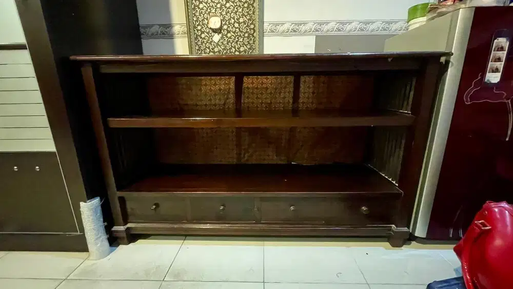 Lemari Kayu Jati Full