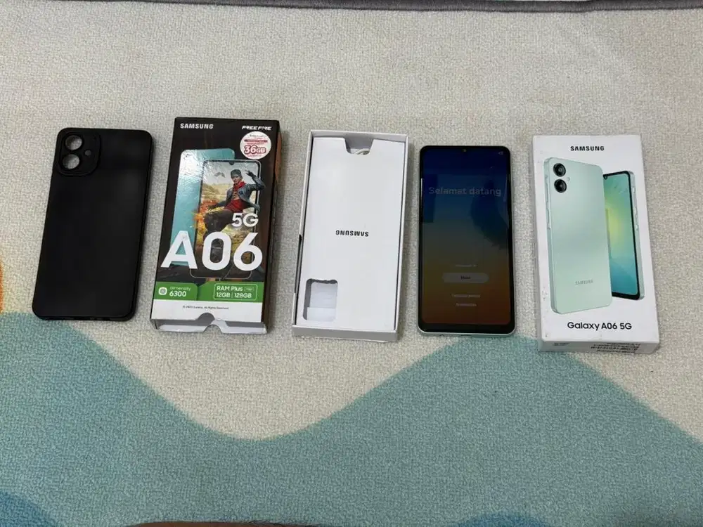 Samsung a06 5G 6/128gb mulus 1000% seperti baru fullset