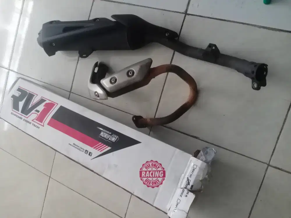 Kenalpot Rv1 original
