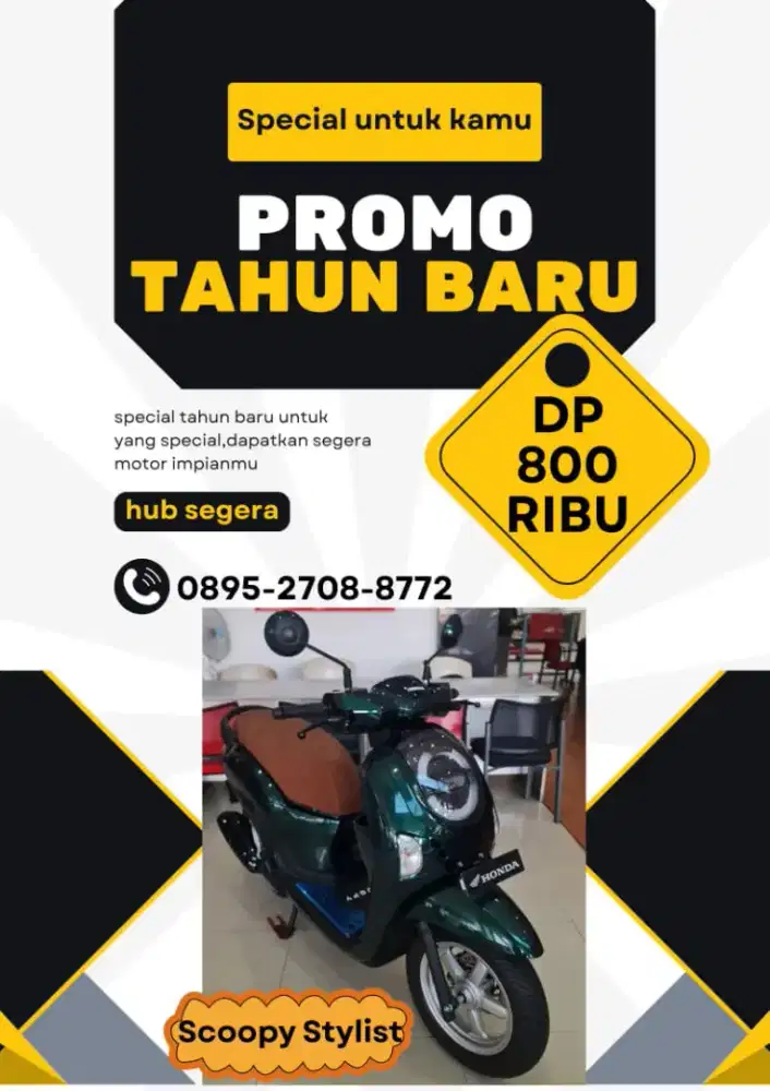Honda Scopy DP murah
