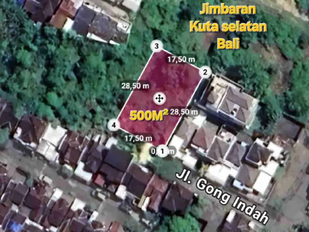 jual tanah 5are dekat unud cocok guest house