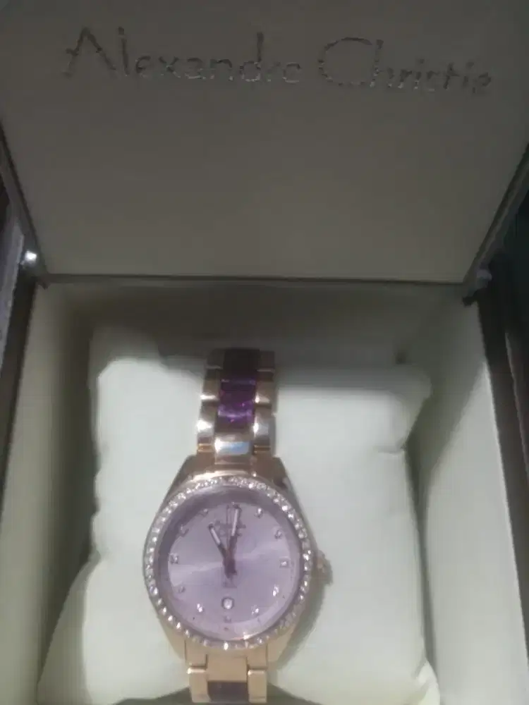 Dijual jam tangan alexander christy original& garansi panjang