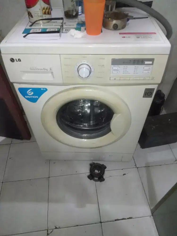 mesin cuci lg  seken rasa baru