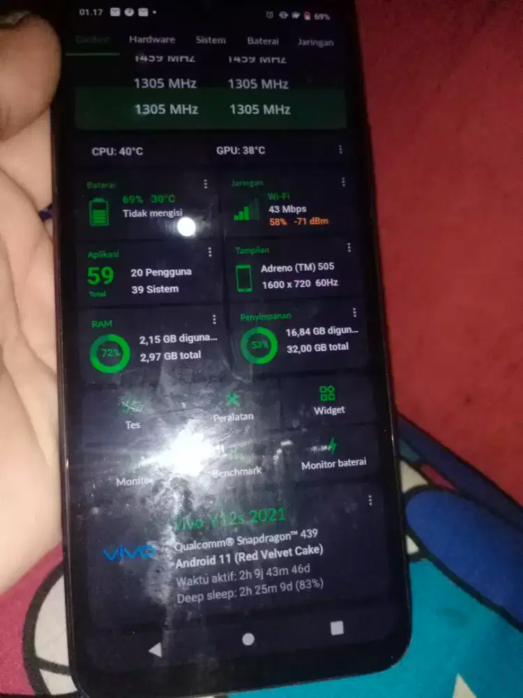 Hp Vivo y12s apa ada nya aja