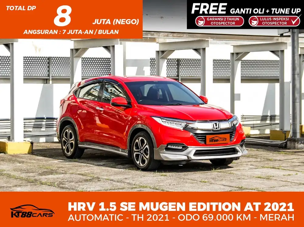 DP 8 Jt Bergaransi HONDA HRV SE MUGEN EDITION AT 2021