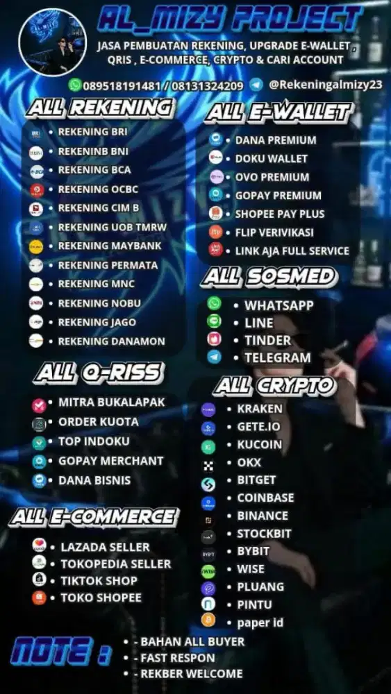 OPEN YA BOSKU 100% AMAN