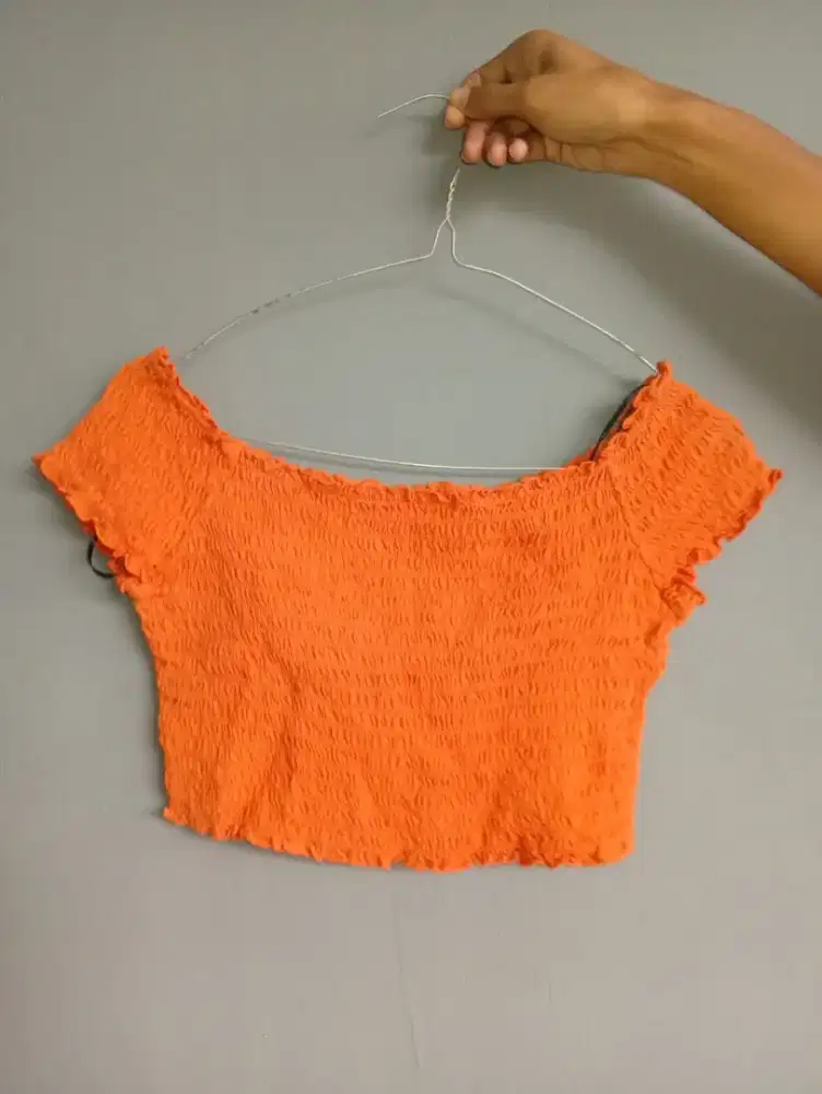 Crop Top Orange H&M