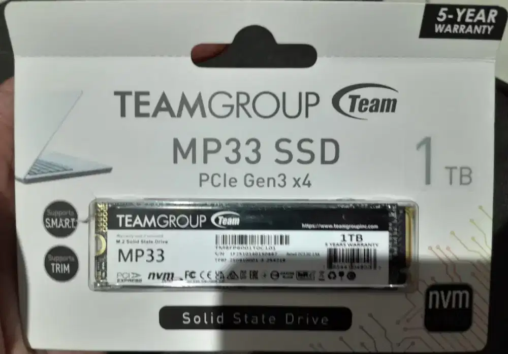Ssd Nvme Team Group 1TB New 2026