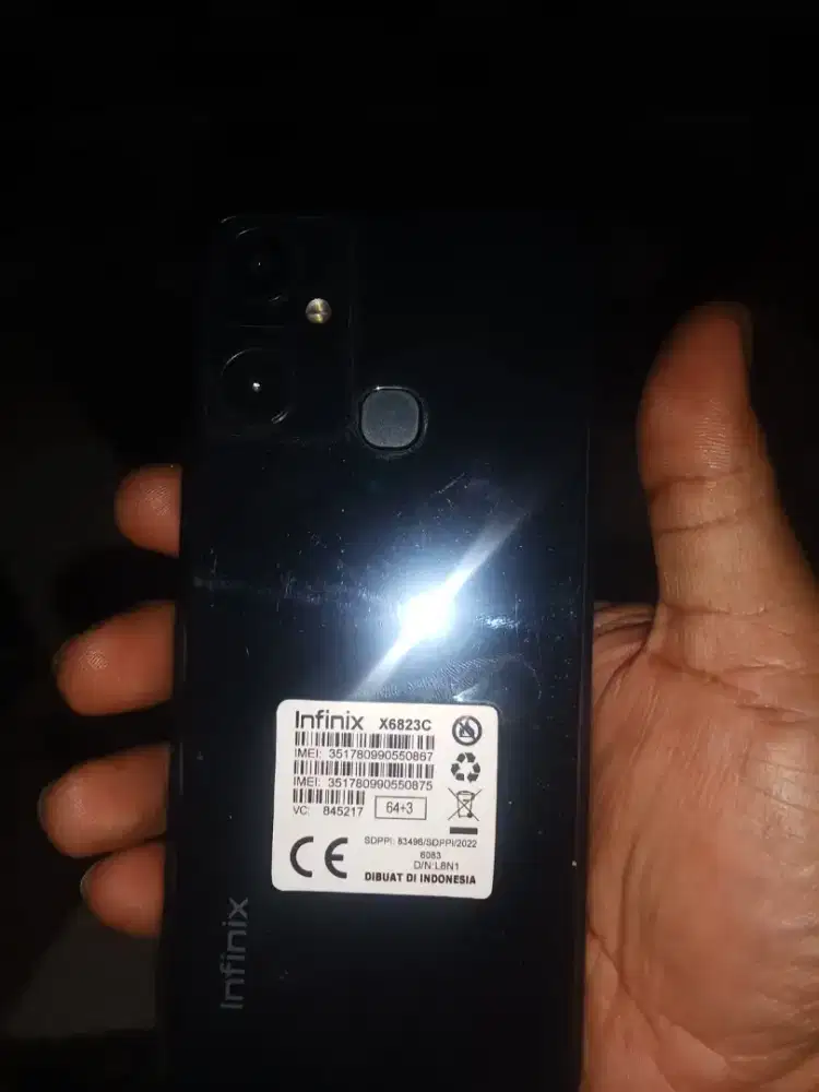 INFINIX SMART 6 PLUS BLACK 3/64 BACA INFO