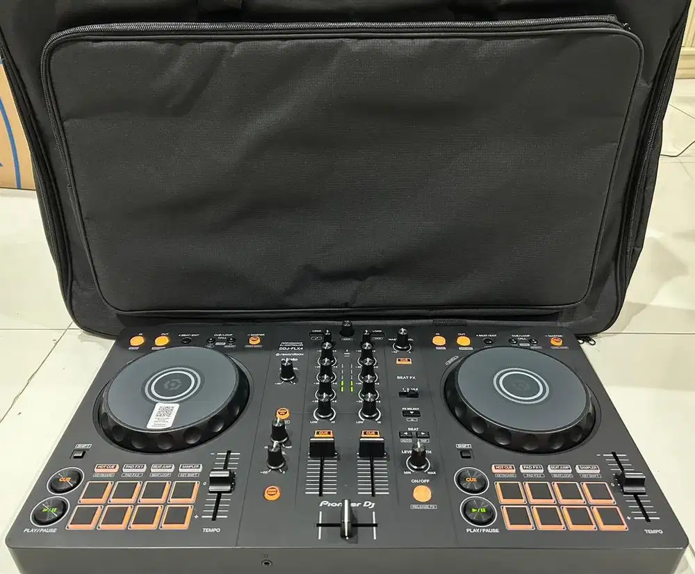 Alat DJ Pioneer DDJ FLX4 + Tas Controller Rekordbox XDJ CDJ ; DDJ 400