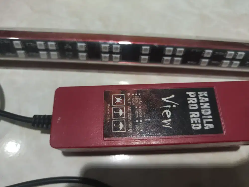 Lampu Aquarium Kandila Pro Red View 52CM