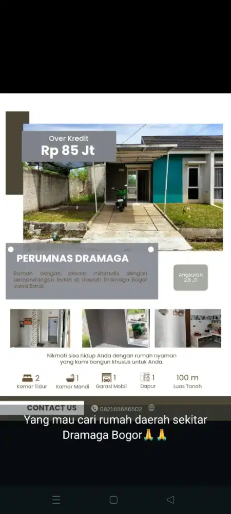 Over kredit Perumnas Dramaga IPB