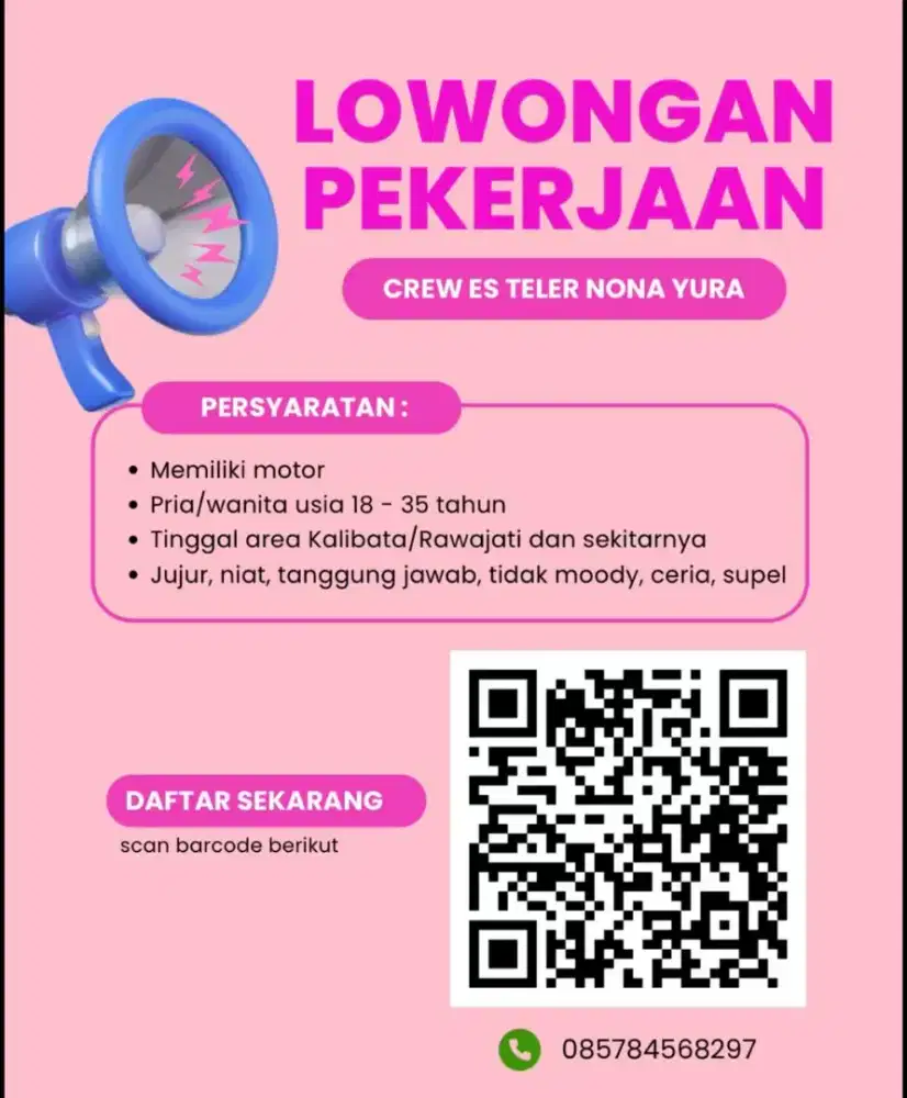 Lowongan Pekerjaan Jual Es Teler