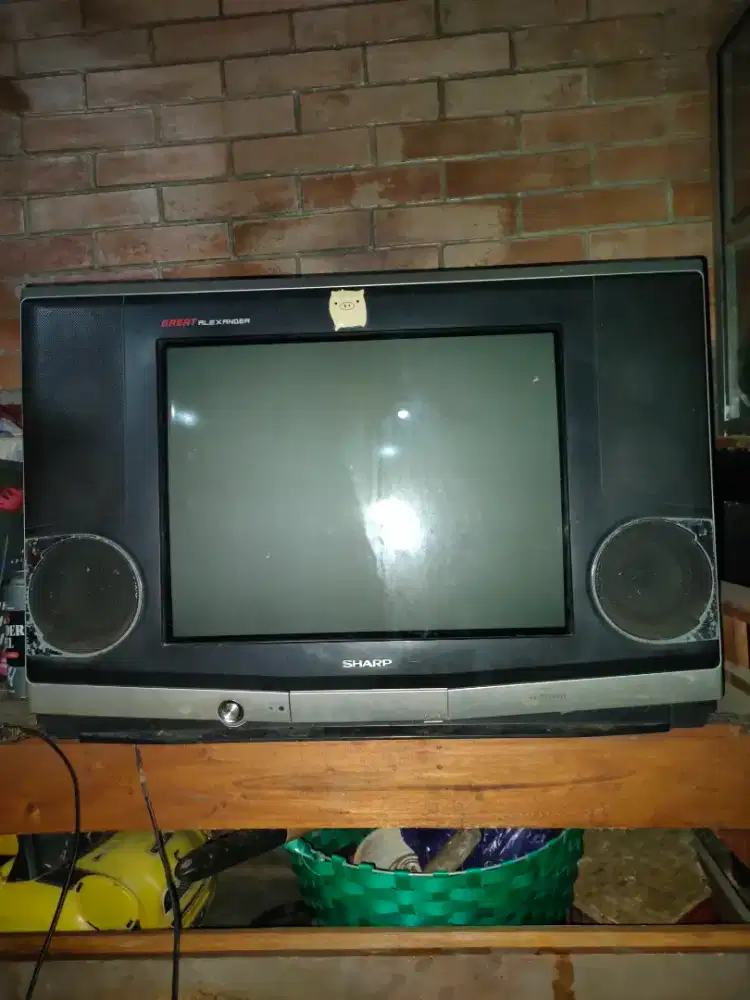 Tv tabung Sharp 21 inch bekas tangan pertama
