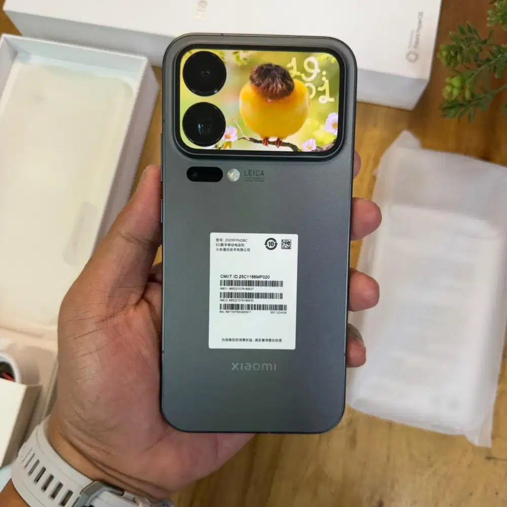 Xiaomi 17 Pro max 5G 16/1TB Black Super Mulus like new pajak resmi