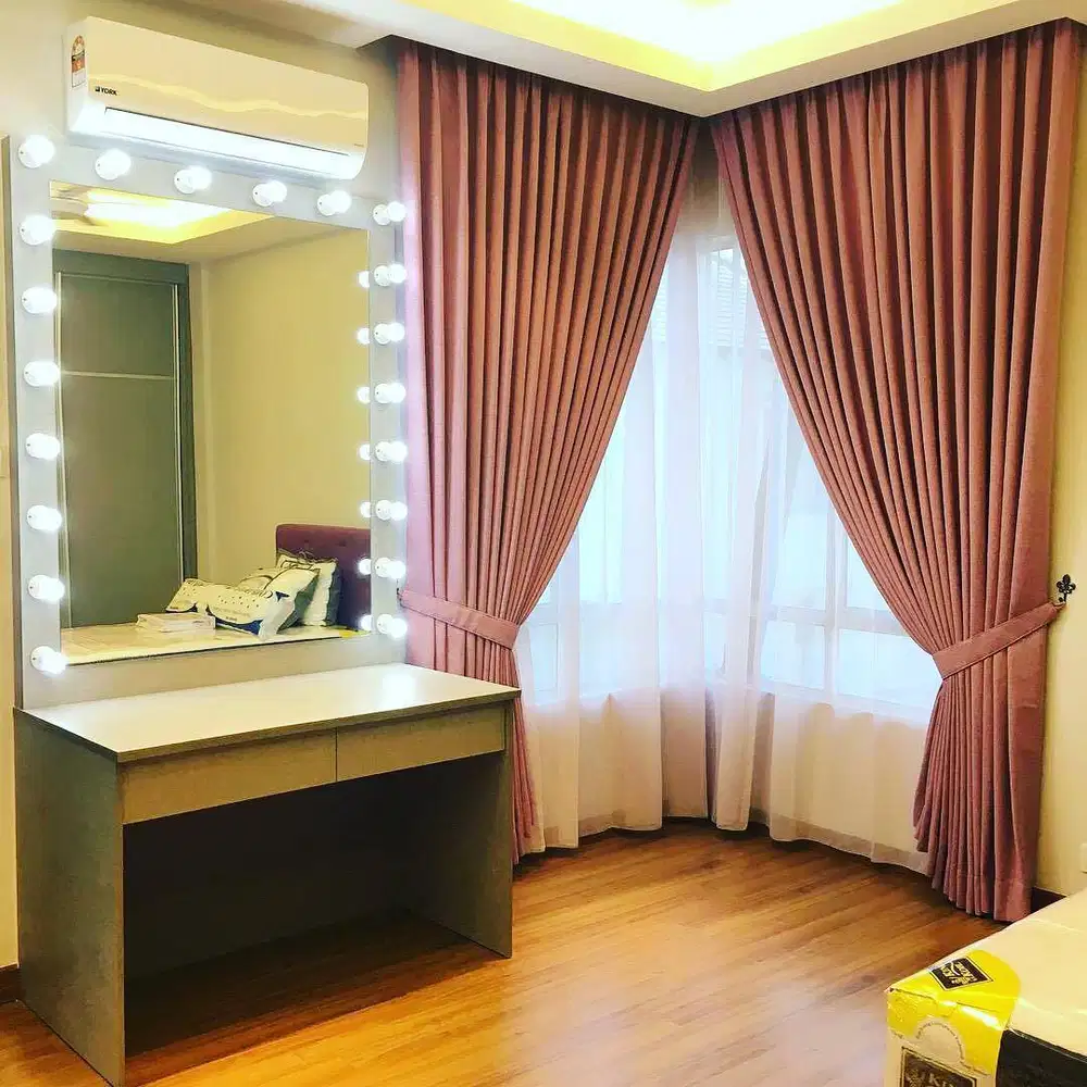 Beli Tirai Gorden Jendela Gordyn Mewah Hordeng Model Terbaru Murah