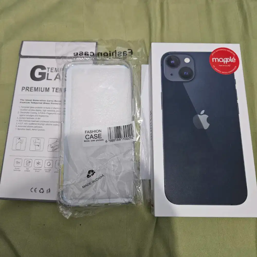 Iphone 13 midnight 128gb new segel BACA DESKRIPSI !!