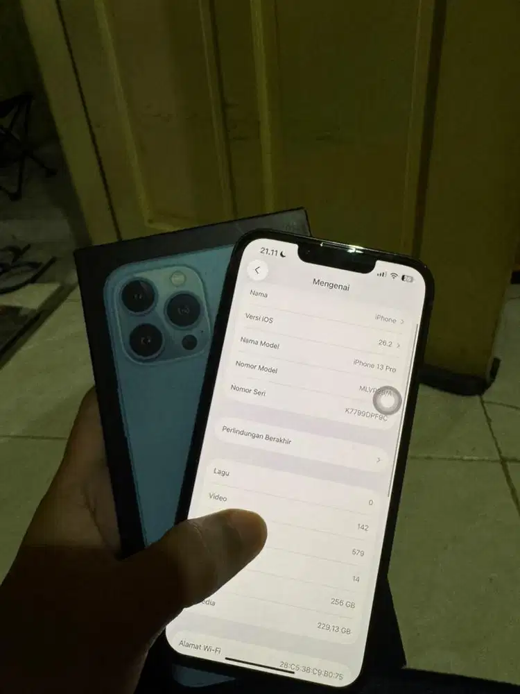 iPhone 13 pro 256 inter