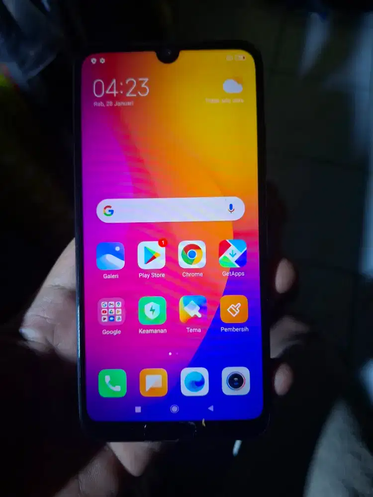 Jual jujur.redmi 7. Ram 3/32 masih orian.kecuali batrey.