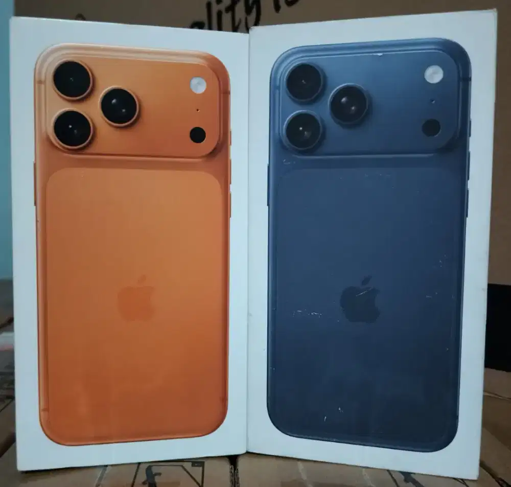 New iPhone17 ProMax 256gb Garansi Resmi iBox