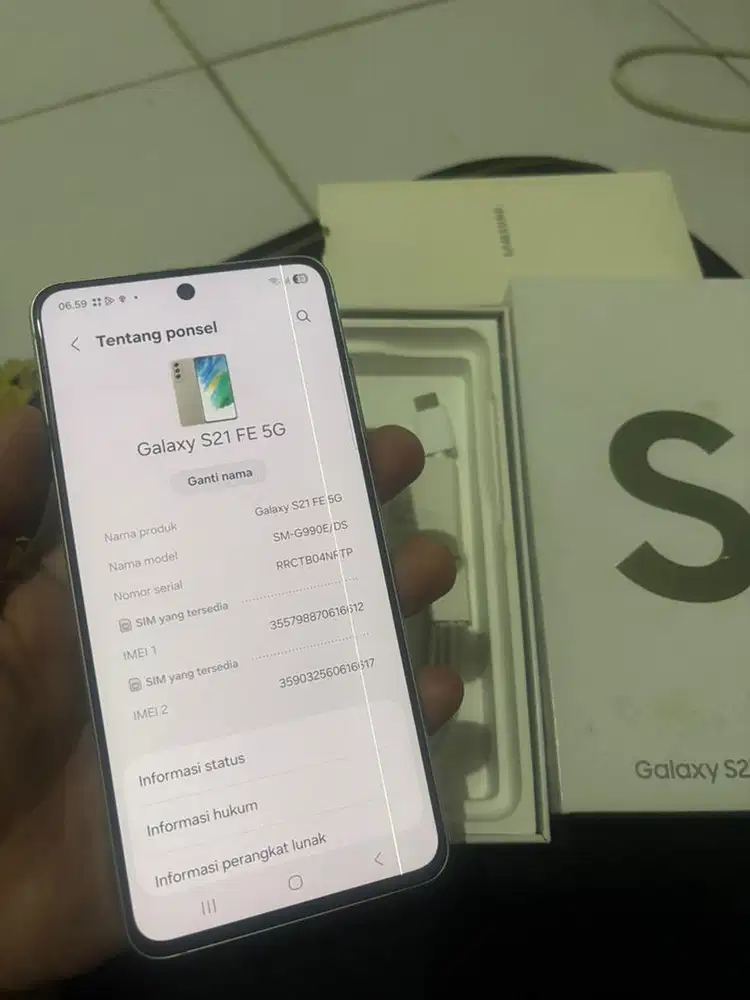 SAMSUNG S21 FE 5G 8/256GB FULLSET SEIN