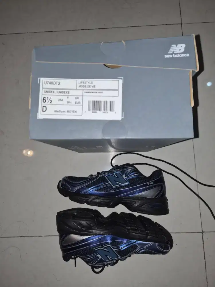 New Balance 740 Shoreline Blue GS Original size 39,5 EUR