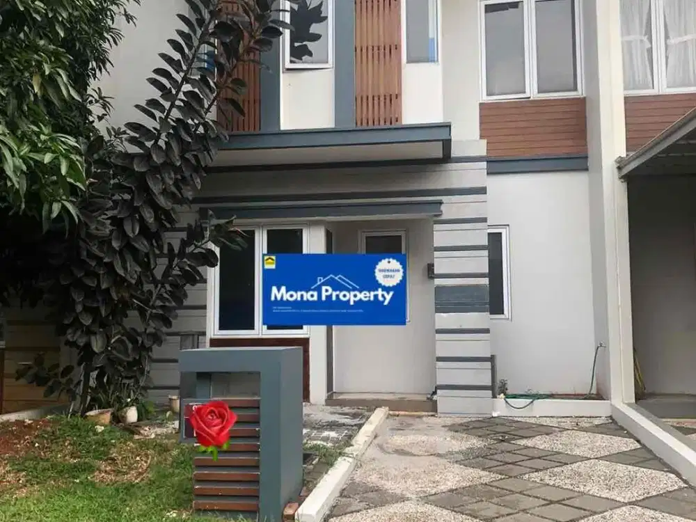 Disewakan rumah dua lantai di cluster baru Kota Wisata Cibubur