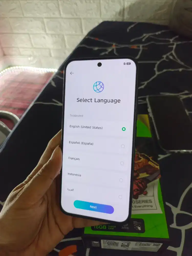 Infinix hot 60 pro 256GB Hitam