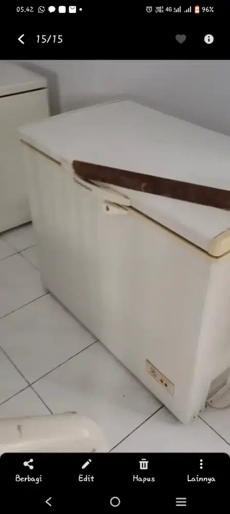 Jual chest freezer