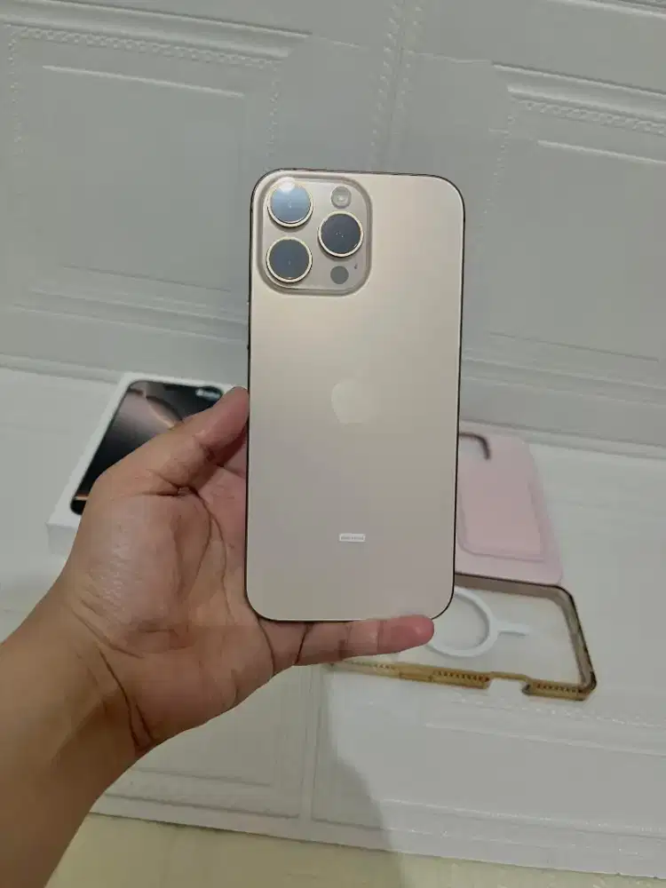 Iphone 16 promax 256gb ibox Dessert Titanium