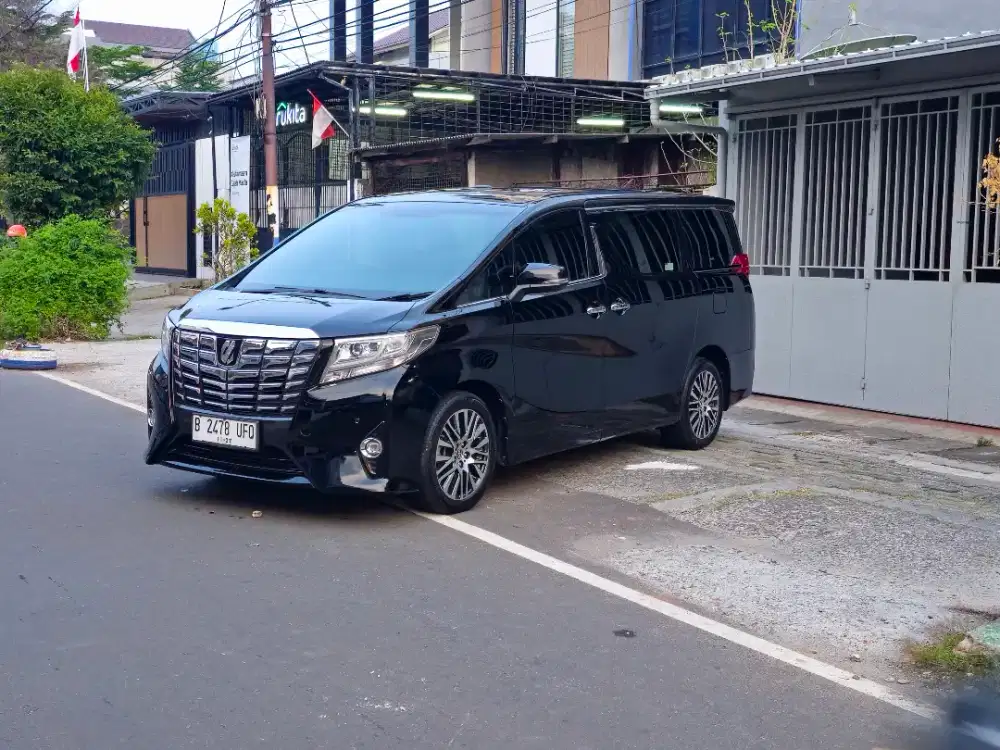 Dijual cepat Alphard Q 2017. Nego sampe jadi!!!