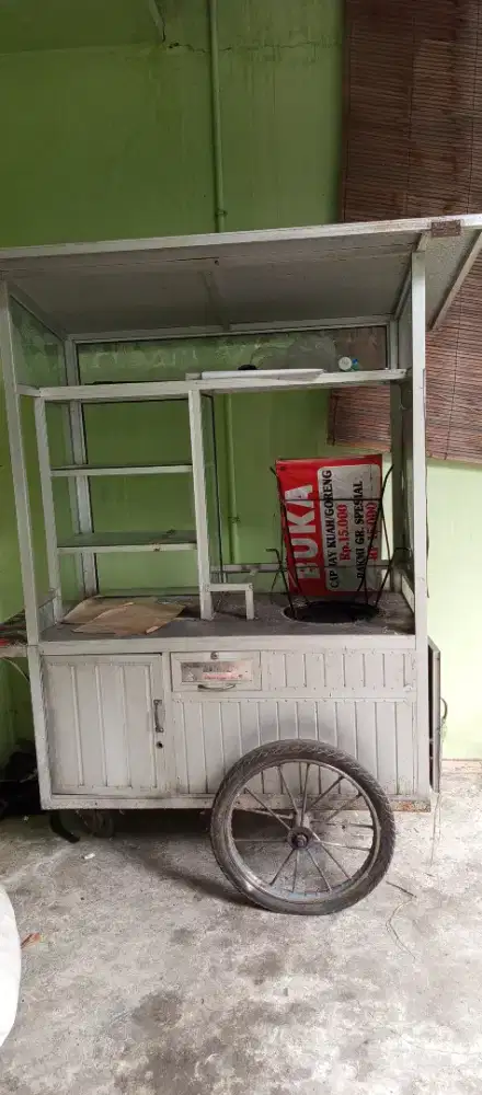 Dijual Rombong beserta perlengkapannya