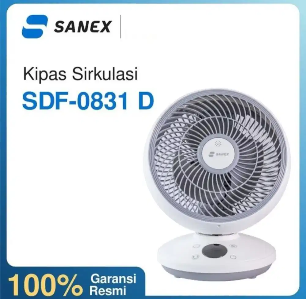 Kipas Angin Duduk 8 Sanex SDF-0831D With Remote Control