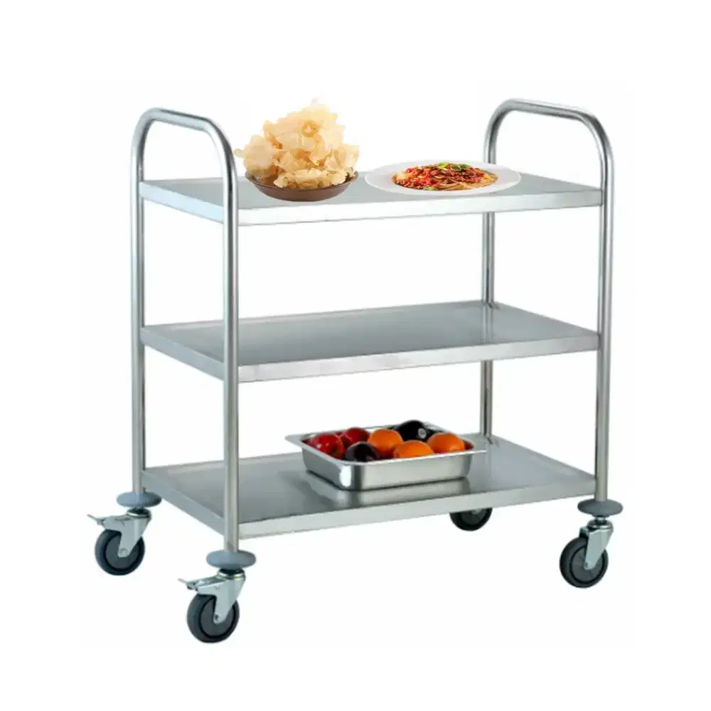 Trolley Pengantar Makanan Stainless Steel