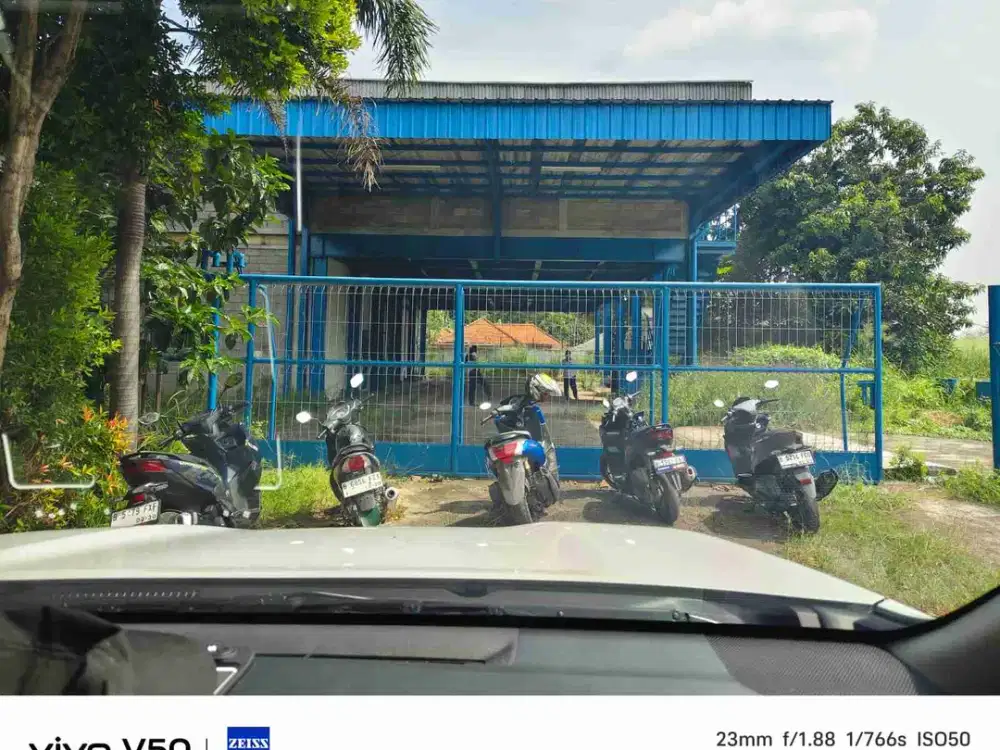 dijual pabrik lokasi belakang gidang mobil suzuki bekasi timur