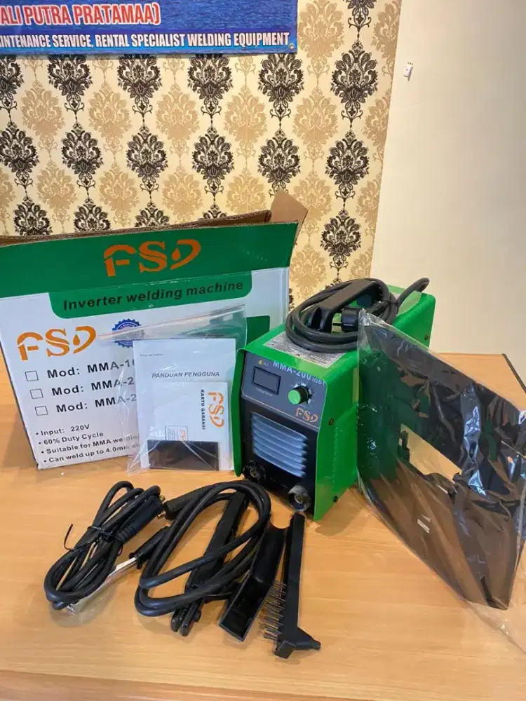 Mesin Las MMA 200A FSD Mesin las SMAW STIK 200ampere