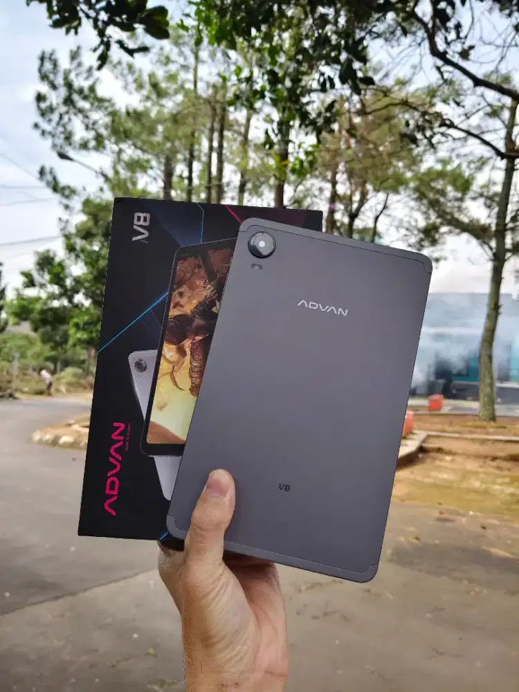 Tablet 4G LTE Dual Sim Advan Tab V8 Ram 8/128GB Garansi Resmi Fullset